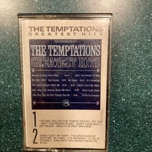 The Temptations Greatest Hits Cassette